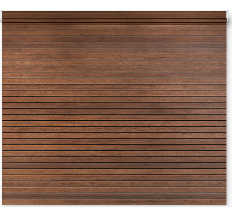 Tekstura in vzorec senčilo paralelne orehove letvice - TenStickers