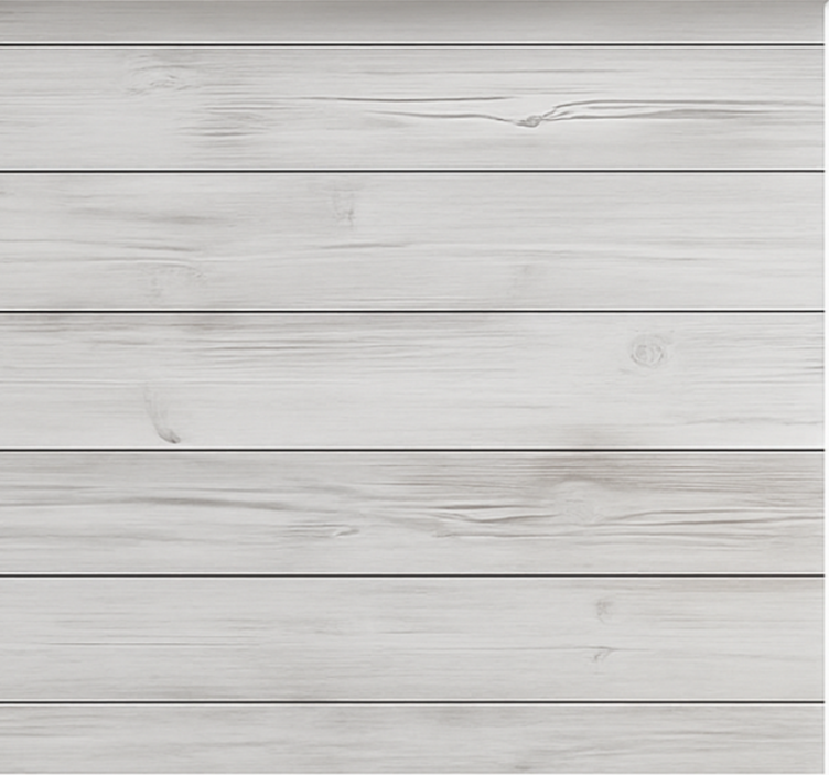 Tekstura in vzorec senčilo horizontalno beljeno leseno - TenStickers