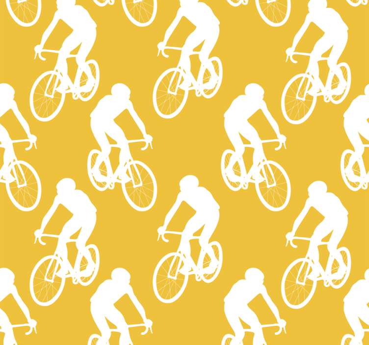 Rumeni roloji za kolesarje - TenStickers