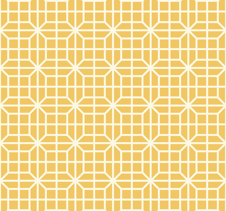 Rumeni roloji geometrijski vzorci - TenStickers