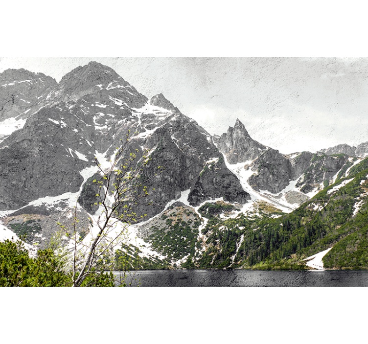 Rolo zavesa za dnevno sobo poljske gore zakopane - TenStickers