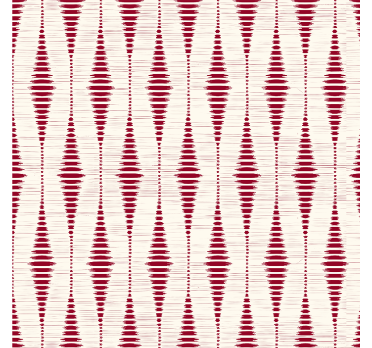 Sodobni senčilo rdeči rabaul ikat - TenStickers