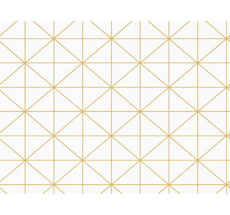 Sodobni senčilo zlat geometrijski vzorec - TenStickers