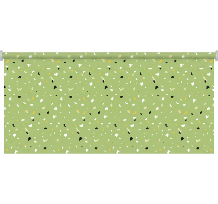 Zeleno rolo zaveso terrazzo zelena - TenStickers