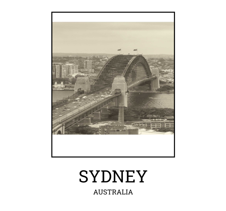 Rolo zavesa za dnevno sobo sydney črno-bela - TenStickers