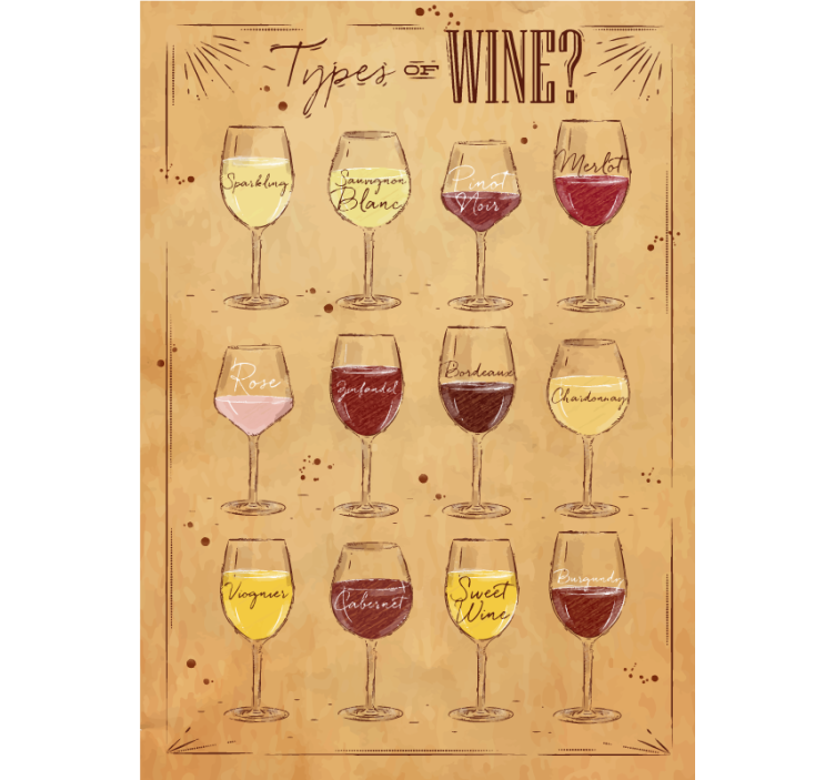 Bež senčila za okno tip belega vina - TenStickers
