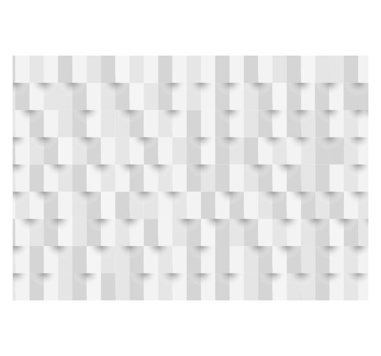 Bela rolo zavesa geometrijska sestavljanka - TenStickers