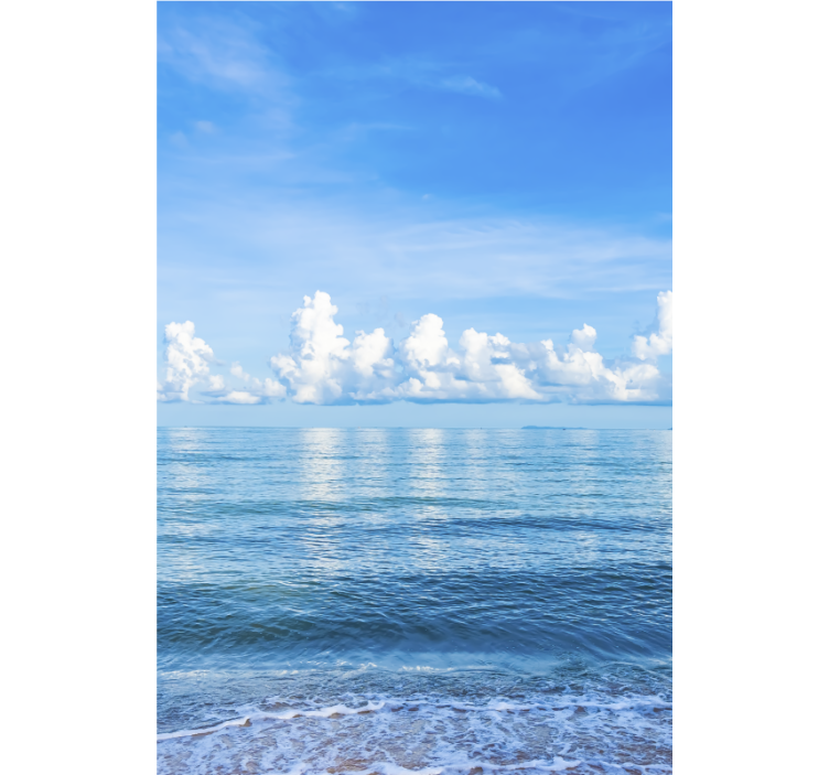 Morje z rolojem v oblaku - TenStickers