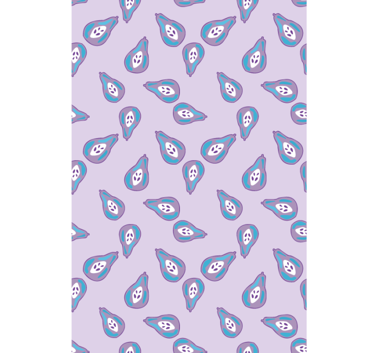 Igriv vzorec hruške sadje in zelenjava senčilo - TenStickers