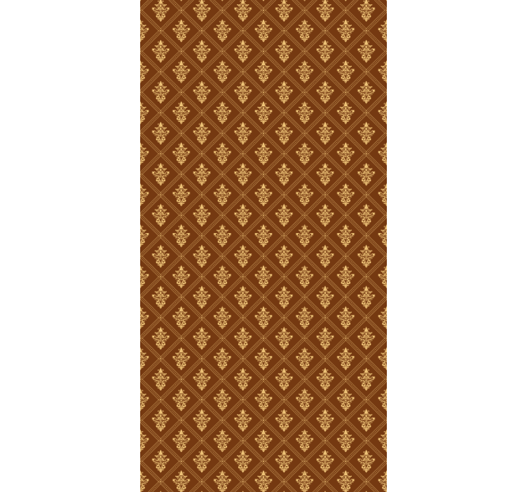 Okrašen zlati vzorec klasika senčilo - TenStickers