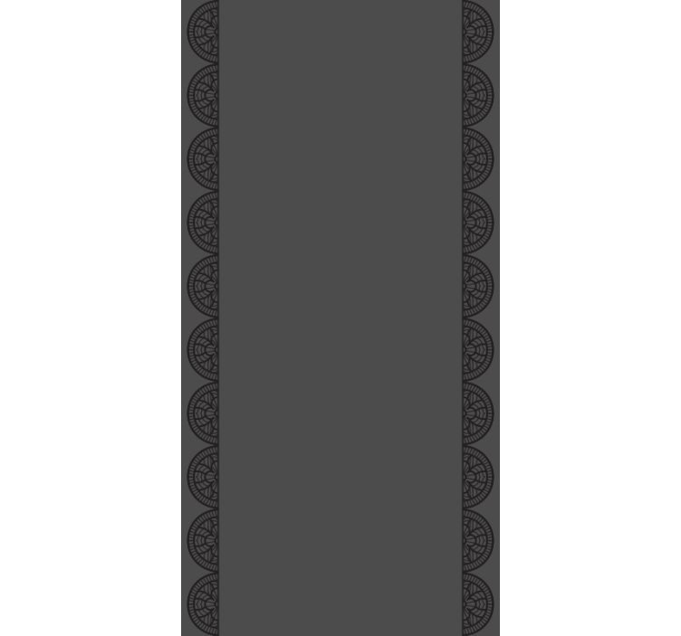 Krožni geometrijski vzorec tekstura in vzorec senčilo - TenStickers