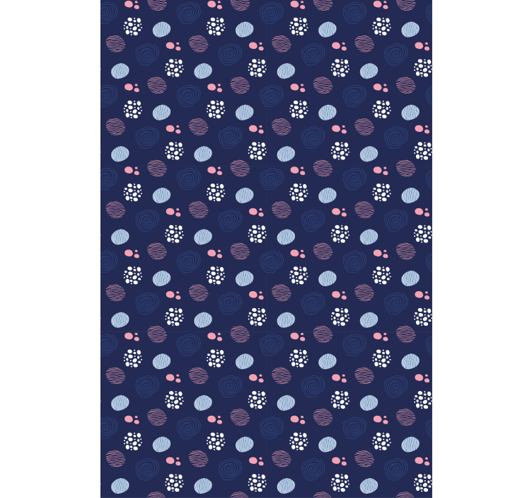 Vzorci abstraktnih krogov tekstura in vzorec senčilo - TenStickers