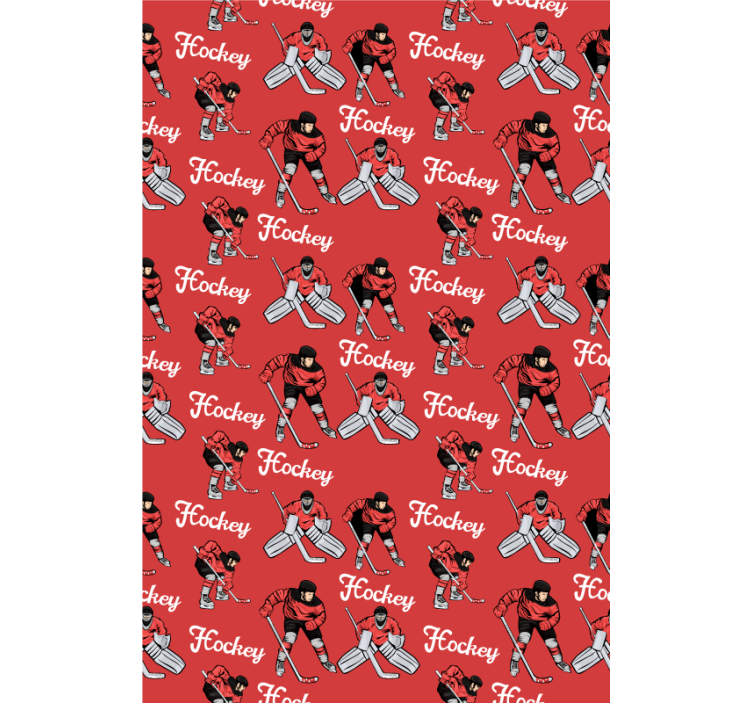 Tisk hokejistov šport senčilo - TenStickers