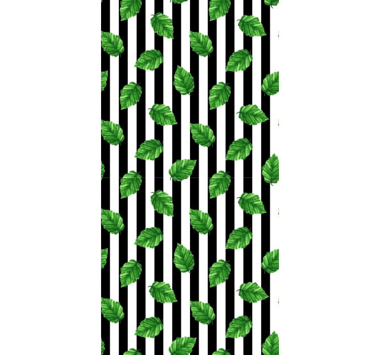 Tropsko vzorec akvarel spalnica žaluzije - TenStickers