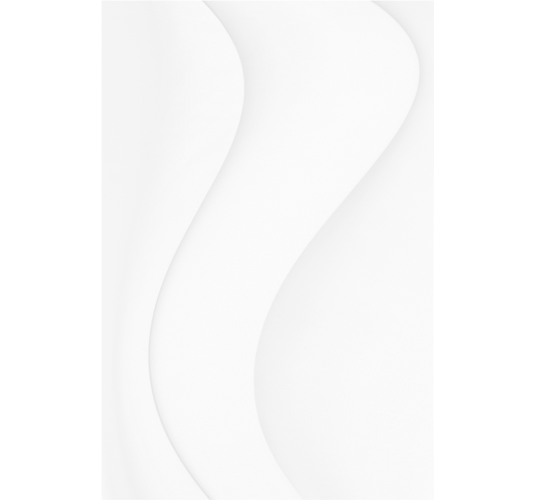 Bele moderne oblike glavna spalnica - TenStickers