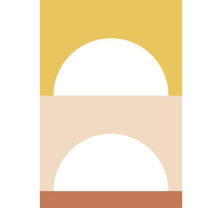 Krogi vzhajajočega sonca sodobni senčilo - TenStickers