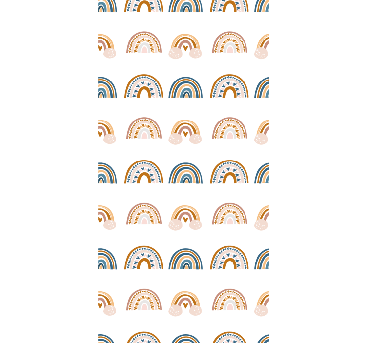 Nordijski mavrični motivi otroška rolo senčila - TenStickers