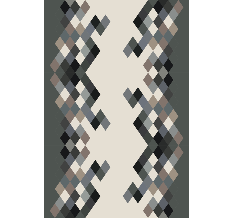 Barvni odtenki barvni bloki dnevno sobo - TenStickers