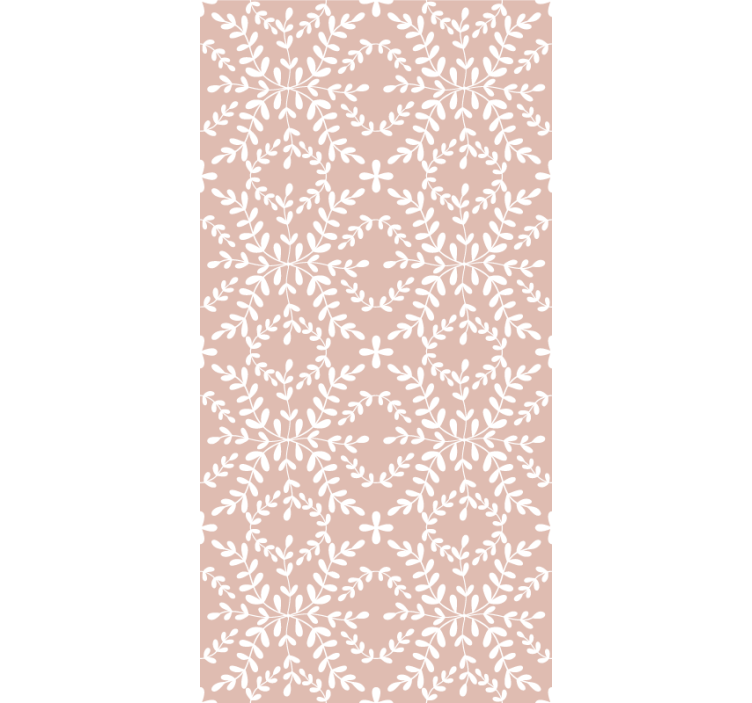 Botanical leaf theme cvetje in rastline senčilo - TenStickers