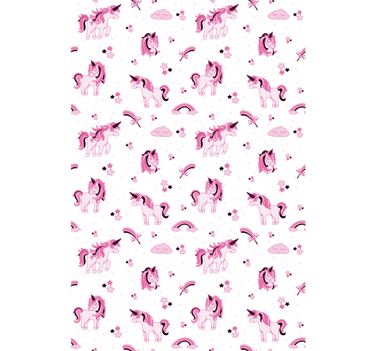 Fantazijski tisk samoroga otroška rolo senčila - TenStickers