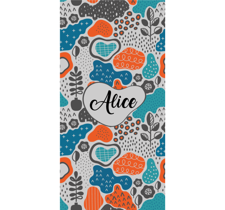 Pisane oblike senčila za okna po meri - TenStickers