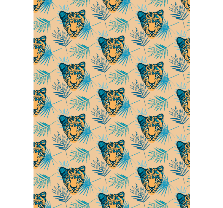 Vzorec glave leoparda živali senčilo - TenStickers