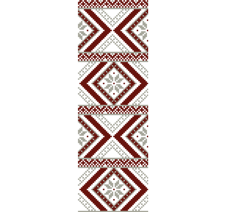 Geometric textile pattern tekstura in vzorec senčilo - TenStickers
