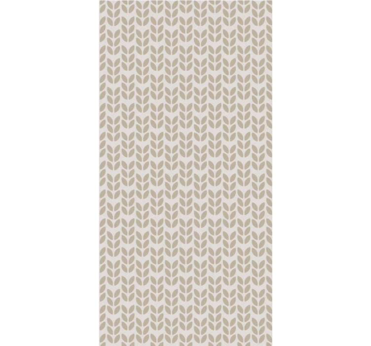 Leaf pattern design cvetje in rastline senčilo - TenStickers