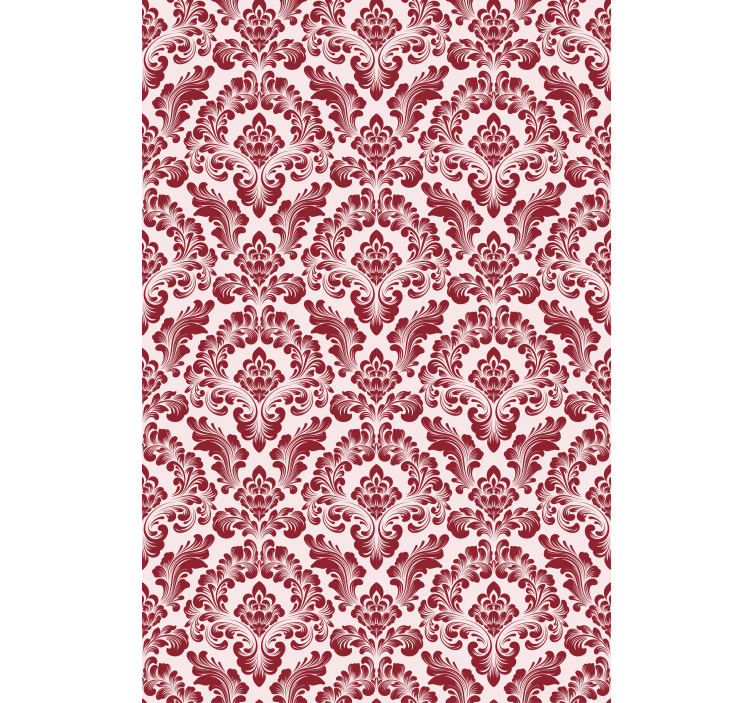 Graciozni botanični elementi elegantna rolo zavesa - TenStickers