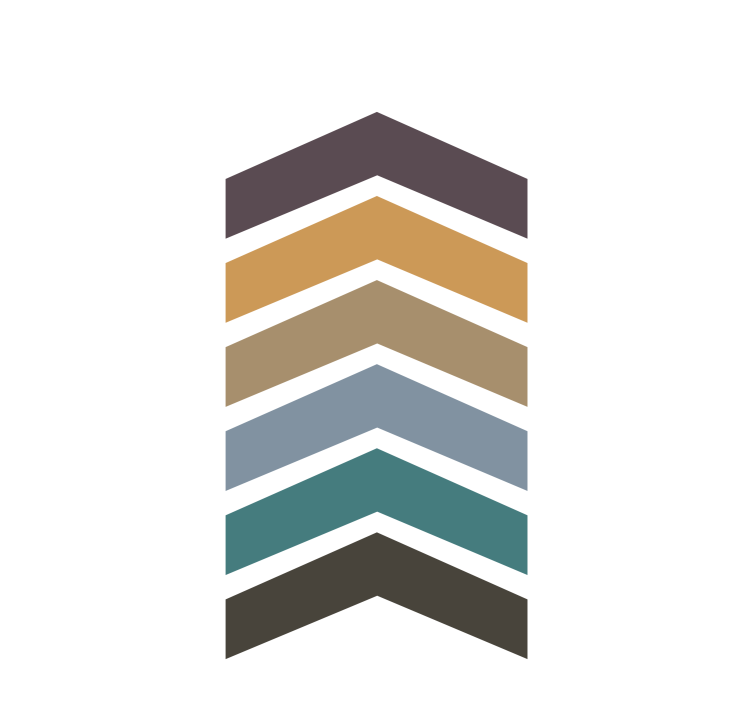 Plasti vzorca chevron sodobni senčilo - TenStickers