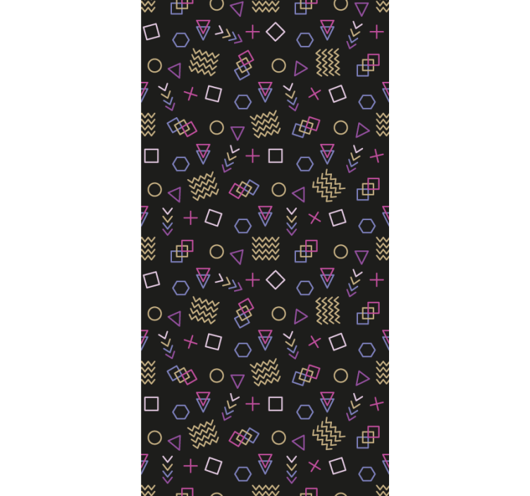 Raziskovanje geometrijskih oblik sodobni senčilo - TenStickers