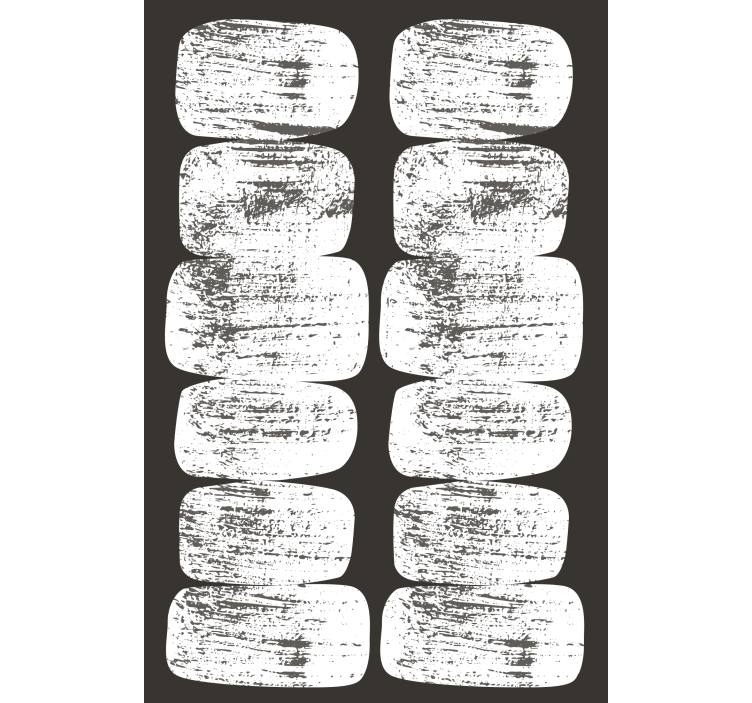 Abstraktne poteze s čopičem tekstura in vzorec senčilo - TenStickers