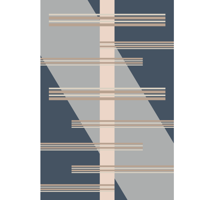 Tema geometrijske črte sodobni senčilo - TenStickers