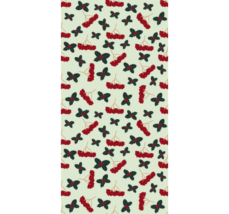 Ročno narisane jagode tekstura vzorec Roletne - TenStickers