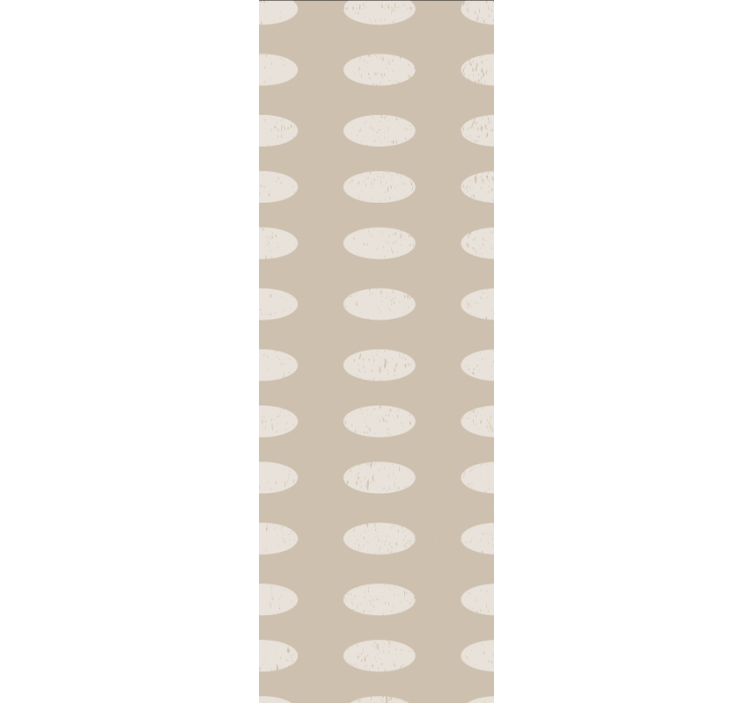 Oval pattern contrast tekstura in vzorec senčilo - TenStickers