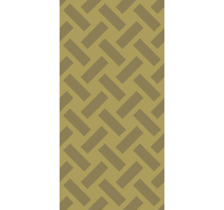 Geometrijske bloke zeleno rolo zaveso - TenStickers