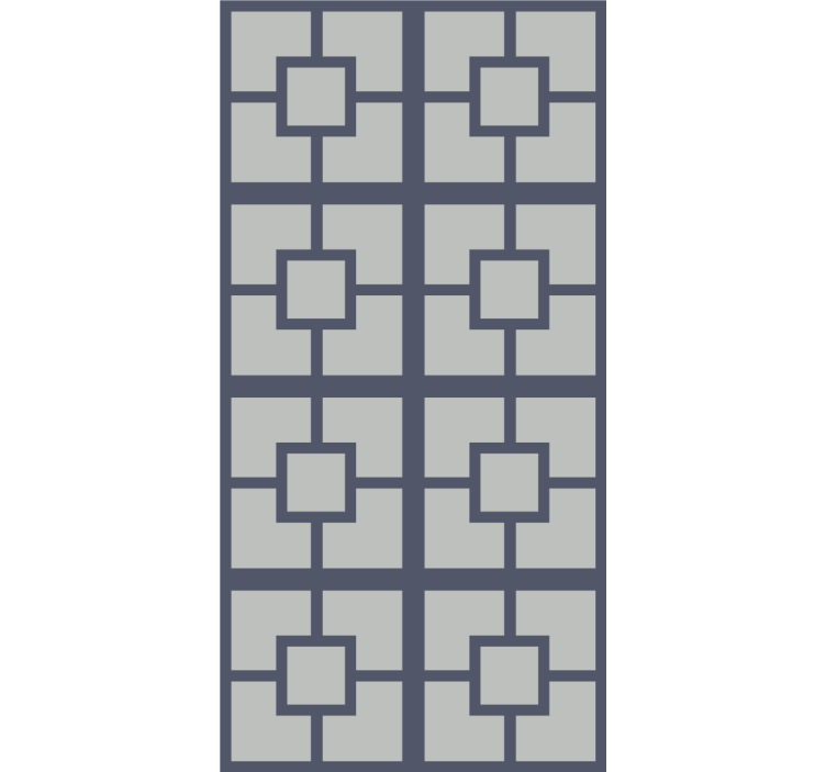 Tema geometrijskega kvadrata sodobni senčilo - TenStickers