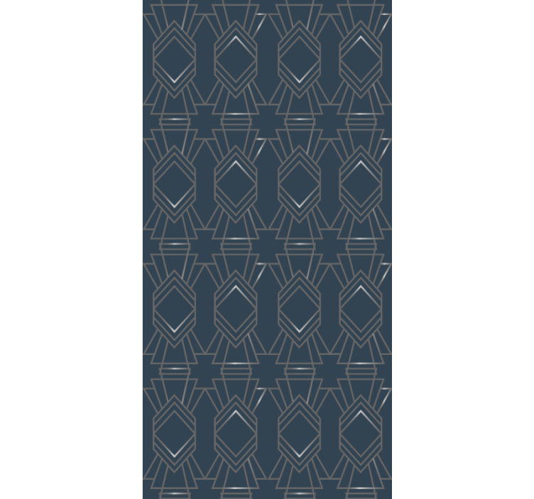 Vzorec geometrijskih oblik sodobni senčilo - TenStickers