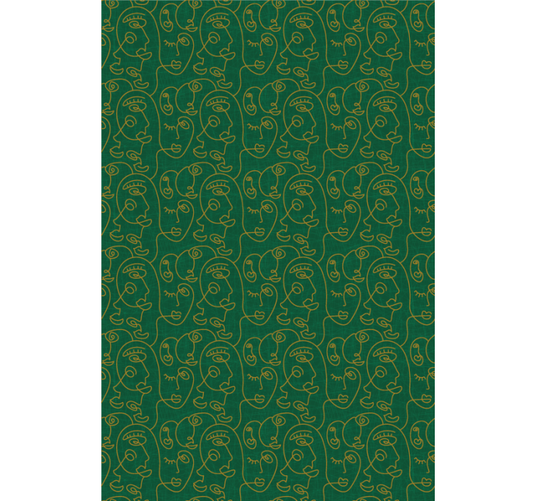 Minimalistični obrazni vzorci vzorčeni senčilo - TenStickers