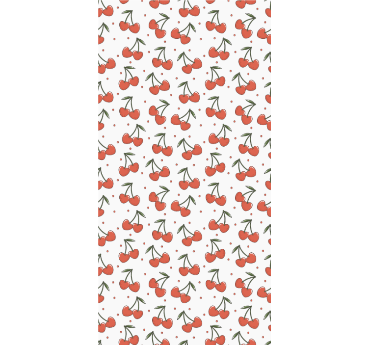 češnje in pike sadje in zelenjava Roleta - TenStickers