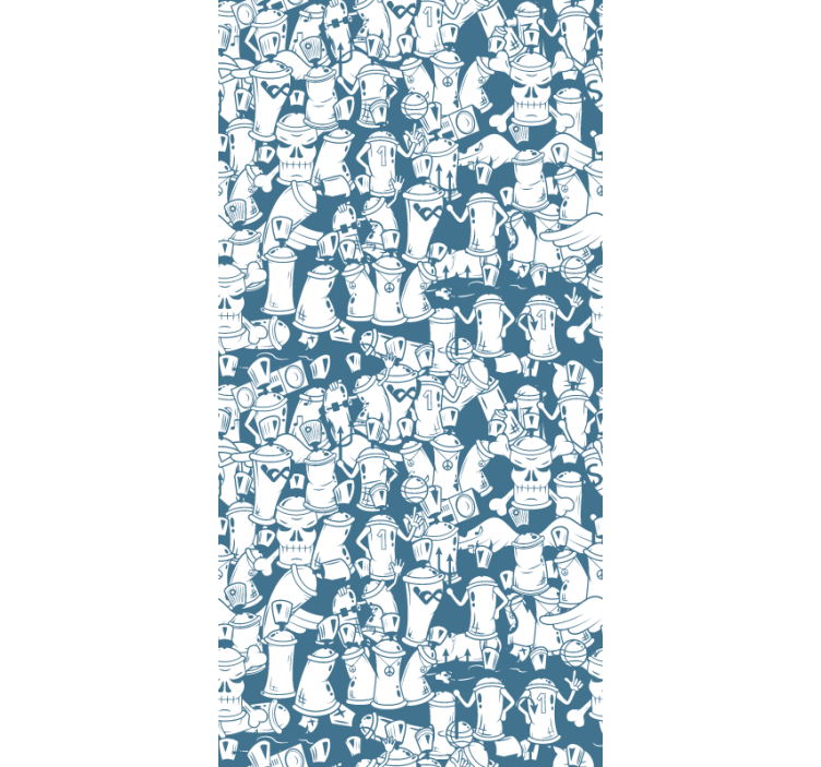 Grafiti pločevinke teenager blind - TenStickers