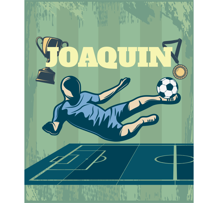 Nogomet z imenom blind soccer - TenStickers