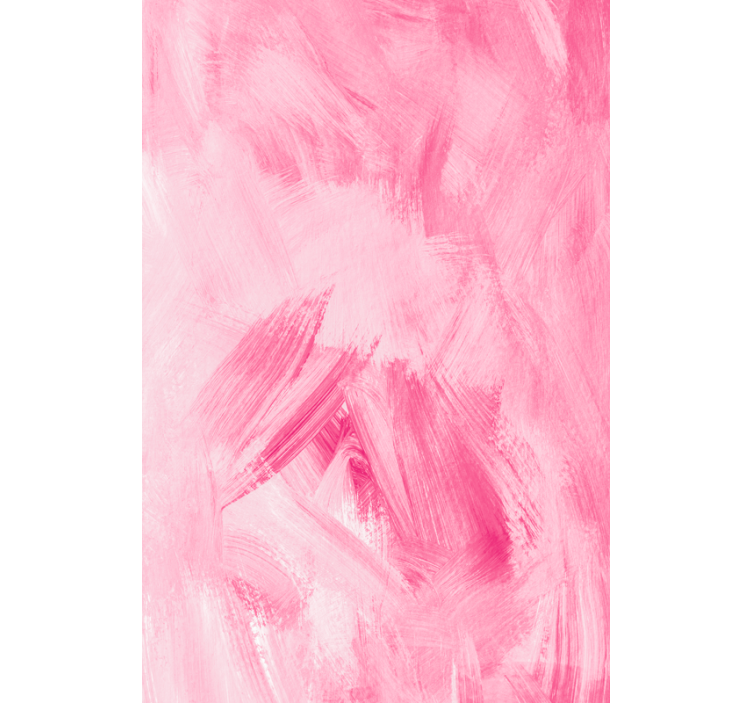 Svetlo roza potegi čopiča rolo zavesa za spalnico - TenStickers