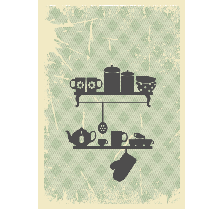 Omare za kuhinjo rolo zavesa za kuhinjo - TenStickers