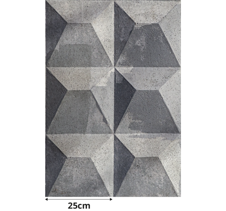 béton brut tekstura moderne rolo zavese - TenStickers