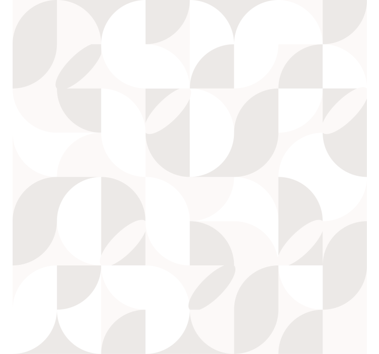 Retro beli toni rolo zavesa za dnevno sobo - TenStickers