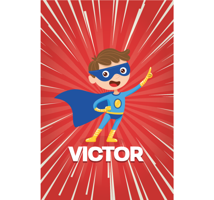 Super otrok personalizirana rolo senčila - TenStickers