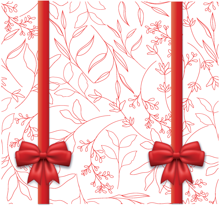 Cvetlični vzorec z vezmi romantična rolo zavesa - TenStickers