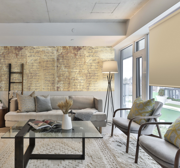 Bež zatemnitvena senčila za spalnico - TenStickers