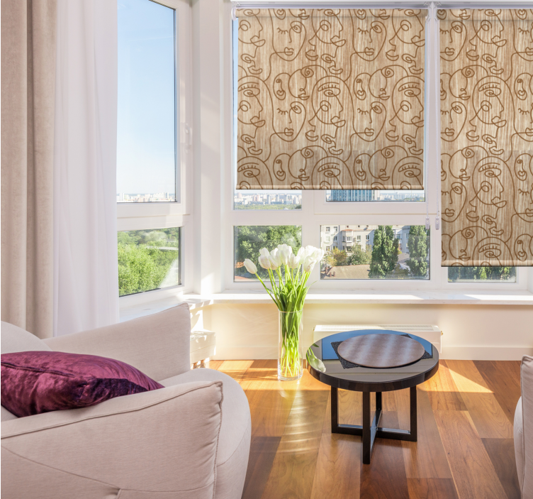 Abstraktni obrazni vzorci sodobni senčilo - TenStickers